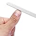 Nail Clipper Set with File- Stainless Steel Long Handle Nail- 360 Degree Rotating Cutter Head for Fingernails and Toenails by Bonworl