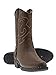 Canyon Trails Premium Kids Cowboy Boots - Comfort Fit for Toddlers, Boys and Girls - Durable & Stylish Western Wear for Young Riders (Brown)