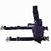 Drop Leg Holster Gear,Tactical Army Pistol Thigh Gun Holster, Magazine Pouches,Adjustable Right Hand for Man and Woman (Black)