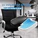 Seat Cushion, Gel Seat Cushion, Memory Foam Seat Cushion for Tailbone Pain Relief and Sciatica Pain Relief, Orthopedic Seat Cushion for Office Chair and Car.