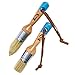1st Place Chalked Finish Paint & Wax Hand Made Pure Bristle 2 Piece Brush Set