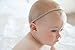 Nylon Headbands - 100 Nude Super Soft and Stretchy One Size Fits All for DIY Craft and Baby Shower Gift