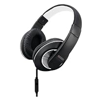 Sentry Industries Inc. HM961 Deep Bass Stereo Headphones with Mic, White