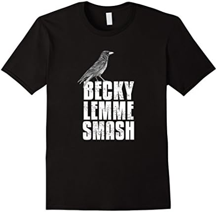 Mens Becky Let Ron Smash - Birds Meme XL Black