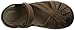 KEEN Women's Rose Leather Sandal, Dark Earth/Brindle, 7 M US