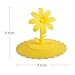ME.FAM Unique Flower,set of 8 Pack,anti-dust Airtight Seal Silicone Cup Mug Cover,diy Covers,food-grade Silicone Drink Covers,spillproof,leakproof,keeps Beverages Hot or Cold, Silicone Cup Lid