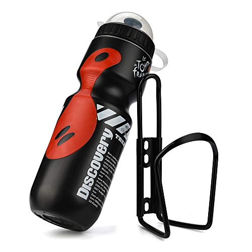 Chenway Sport Bottles for Men Good Look Water Bottle Mountain Cycling Bike Bicycle Bottle with Cycling Bottle Cage Cannondale 22 Ounce [Ship from USA Directly] - Thumbnail 2