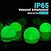 LOFTEK Led Ball Lights 3 Inch, Color Changing Light Kids Night Lights, Waterproof Floating Pool Light Pool Decorations RGB Glow Balls, LED Lights Christmas Decor for Pool/Pond/Yard (2 Packs)