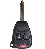 2006 2007 2008 06 07 08 DODGE RAM 1500 2500 3500 3 BUTTON KEYLESS ENTRY REMOTE & KEY COMBO WITH FREE DISCOUNT KEYLESS GUIDE