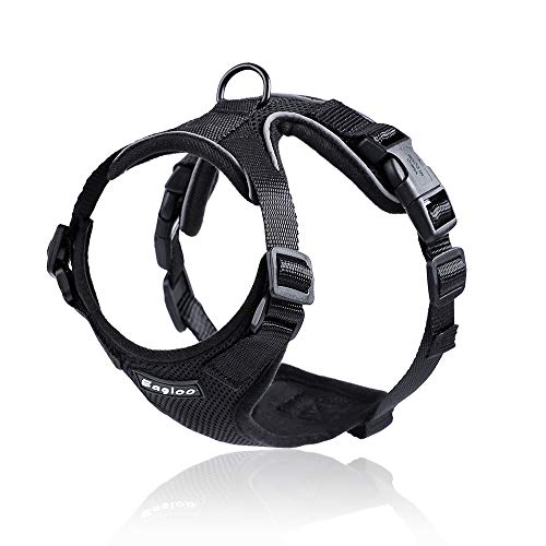 Eagloo Cat Harness Escape Proof Small Cat and Dog Harness Soft Mesh