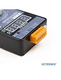 UCTRONICS DC 0 10V 0 4 20mA Generador de señal de voltaje de corriente, USB Interfaz de fuente de alimentación Simulador analógico para PLC y Panel Debugging, Prueba de dispositivos, Convertidor de frecuencia, Válvula de flujo
