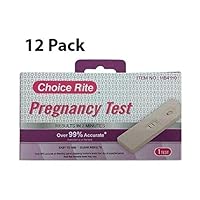 B.N.D TOP Early Pregnancy Test, 12 Count, Clear and Accurate Results Over 99% Accurate HCG Pregnancy Test Early Detection Individually Sealed