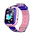 Detailorpin Children Smart Watch SOS Call Location Tracker Student Two-Way Voice Wristwatch