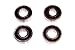 King Ping Sealed Bearing Kit, for Aluminum Spindle Mount Rim, Compatible with Dune Buggy