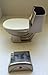 3 Toilet Novelty Table Lighter - 1551-3