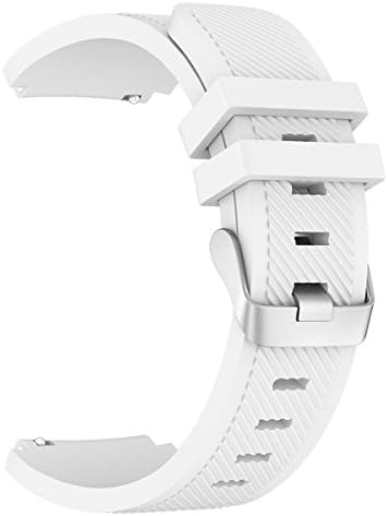 Gear S3 Frontier / Classic Watch Band, VONTER Soft Silicone Replacement Sport Strap for Samsung Gear S3 Frontier / S3 Classic / Moto 360 2nd Gen 46mm Smart Watch, NOT FIT S2 &amp; S2 Classic &amp; Fit2,White