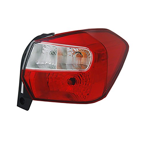 Headlights Depot Replacement for Subaru Crosstrek Impreza XV Crosstrek Right Passenger Side Tail Light For Wagon Models NSF Certified