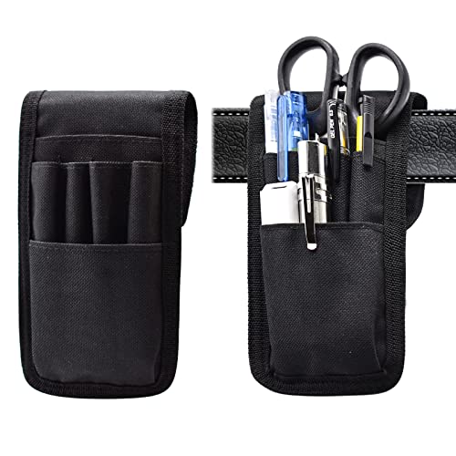 2 Pcs KATOLK Belt Pen Holder, Multifunctional Adjustable Tactical