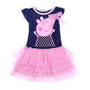 Uni-Wert Mädchen Kleid Süß Baby Mädchen T-Shirt Ballett Kleid Prinzessin Kleid Girl Kleid