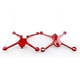 UUMART Upper and Lower Case Body Shell for MJX B2W GPS Quadcopter Drone Spare Part-Red