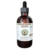 Ginger Alcohol-FREE Liquid Extract, Organic Ginger (Zingiber officinale) Dried Root Glycerite Hawaii Pharm Natural Herbal Supplement 2 oz