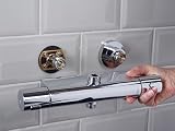 Bristan BUZ2 C Buzz Safety Touch Rigid Riser Shower Chrome view 12