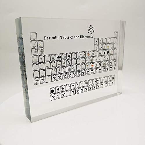 Periodic Table With Real Elements Inside