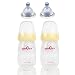 ORIGINAL SpeCtra Breast Milk Storage Bottle - 5 FL OZ/160ml 2 Pack - Made to fit Spectra Breast Shield or Flange made for SpeCtra Breast Pumps S1, S2, M1, S9. Include 2 Nipples For Bottle