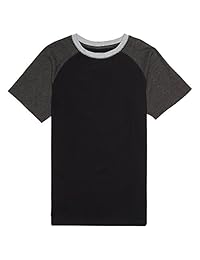 French Toast Playera de manga corta para niños con bloques de colores