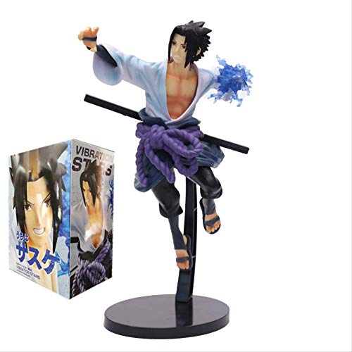 Yangzou-20-Cm-Anime-Naruto-Figurita-Chidori-Uchiha-Sasuke-Figura-Batalla-Ver-Decoracin-PVC-Recoger-Modelos-Juguetes-Mueca-Regalos-para-Nios
