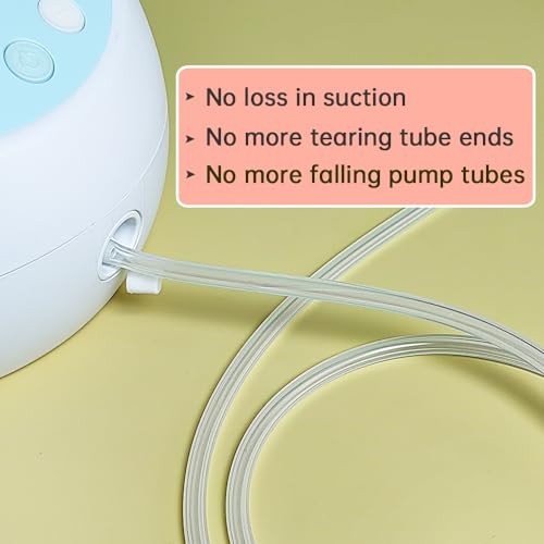 PumpMom-us Spectra Breast Pump Parts Replacement Duckbill Valves, Tubes & Backflow Protection Membrane for Spectra S1 S2 9 Plus Breast Pump