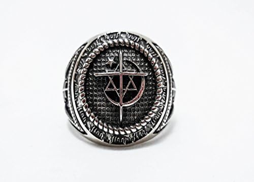 Jinn ring, Skull ring, Devil ring, Chopper ring, Silver ring, 925 Sterling Silver Style Heavy Biker Harley Rocker Men's Jewelry