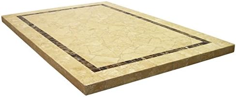 ATC ATCOstone Stone Veneer Sand Beige Pattern Rectangular Table Top, 24" L x 32" W