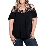Malloom Women's Plus Size Sleeveless Chiffon Irregular Blouse Shirt Top (XXL, Black)