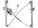 HANSUN 8801-0065 Power Window Regulator With Motor Front Right Passenger Side For Cadillac Chevy GMC - Escalade Avalanche Silverado Tahoe Sierra Yukon