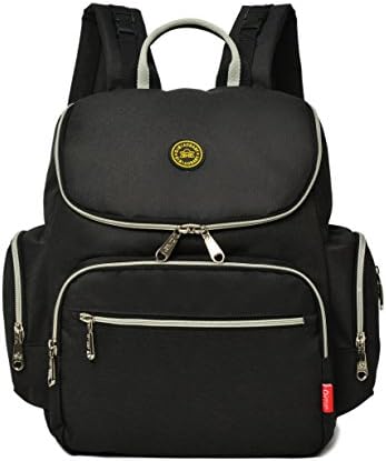 Baby Diaper Bag Backpack with Stroller Straps and Insulated Pockets Foldable Waterproof Diaper Bag for Men and Women