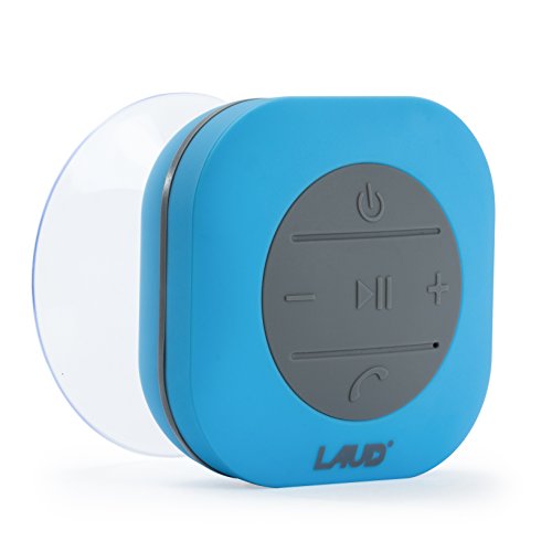 Laud portable bluetooth shower speaker – ipx4 waterpr…
