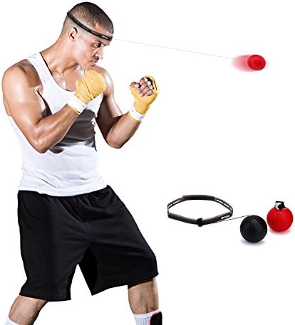 WEBB BOXING Boxing Fight Ball Reflex for Training to Improve Speed and Reactions, Punch Equipment for Boxing, MMA and Other Combat Sports Revolution Training and Fitness
