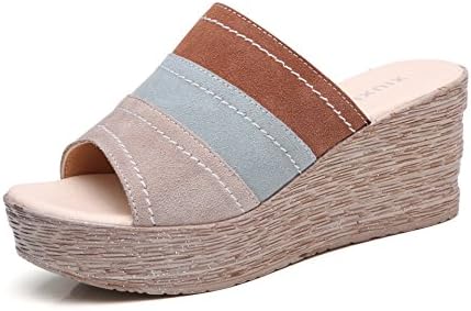 Vivident Select Women's Comfy Chunky High Platform Flip Flop Sandal