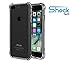Shock Tech iPhone 8 Plus/iPhone 7 Plus Clear Slim Case Shockproof Flexible Thin Soft Gel Absorbing Transparent Silicone TPU Bumper Rubber Back Protective Cover
