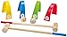 Hape Award Winning Colorful Croquet Wooden Outdoor Backyard Play Set