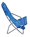 Rio Beach Portable Compact Fold Breeze Beach Sling Chair, Light Blue