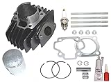 Yamaha PW 50 Big Bore Kit Top End Set 60cc Piston Cylinder Rings 1981 - 2009 NEW