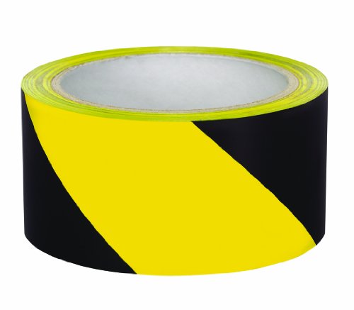 Swanson AMT18Y 2-Inch by 54-Feet Stripe Adhesive Safety Floor Tape, Yellow/Black