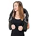 Restorology Deep Kneading Heated Shiatsu Massager for Neck, Back, Shoulders & Legs - Adjustable Intensity & Variable Direction Controls - Includes AC & Car Power Adapters