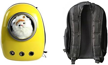 2017 Unique Backpack Pet Carrier for Cats and Dogs Airline Approved, Yellow