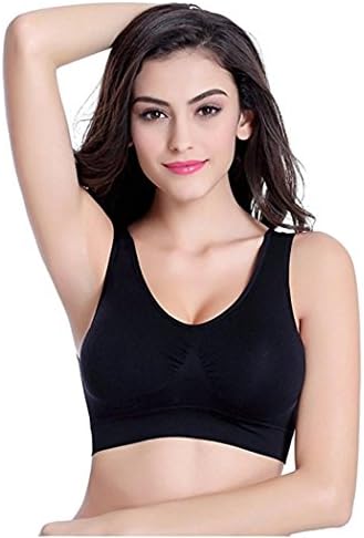 WODEBUY Womens' Added Seamless Sports Bra For Work Out