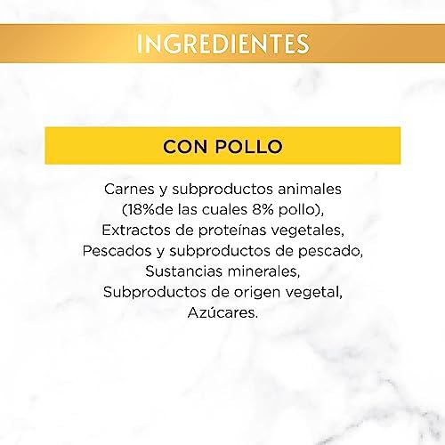 Purina Gourmet Gold Delicias Suculentas, Comida Húmeda para Gato con Pollo, 24 latas de 85g
