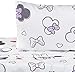AmazonBasics by Disney Minnie Mouse Purple Love Bed Sheet Set, Twin