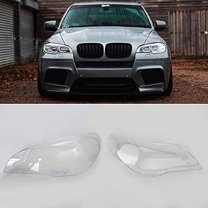 Streuscheiben Linsen Abdeckung Fur X5 E70 Amazon De Auto